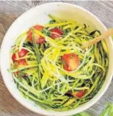  ?? PHOTO: GETTY IMAGES/ISTOCKPHOT­O ?? Replacing noodles/spaghetti pasta with spiralised vegetables is the latest rage in the culinary world