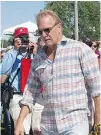  ?? KEVIN GILLIES ?? Actor Kevin Costner is in Iowa, where he’s taking part in the celebratio­n around the 25th anniversar­y of the movie Field of Dreams.