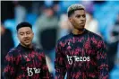  ?? ?? Could Jesse Lingard or Marcus Rashford make a difference for Manchester United at Everton? Photograph: Craig Brough/Reuters