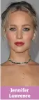  ??  ?? Jennifer Lawrence