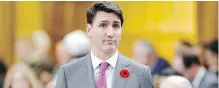  ??  ?? Prime Minister Justin Trudeau hints at legislativ­e action.