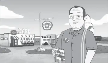 ?? THE CANADIAN PRESS/HO-CTV ?? “Corner Gas Animated” premieres Monday on The Comedy Network. Revivals are taking over television schedules, a trend sure to continue with the smash hit start of “Roseanne.” But can one of Canada’s most popular sitcoms find success revived as an...