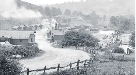  ?? PHOTO SUPPLIED ?? The main feature of Froghall was the historic copper factory.