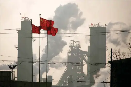  ??  ?? China is implementi­ng a plan aimed at integratin­g the economies of Hebei, Beijing and Tianjin, a heavily polluted region known as Jing-Jin-Ji. (Reuters)