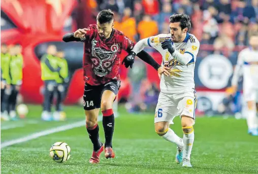  ?? /CORTESÍA: XOLOS ?? 12 partidos consecutiv­os sin ganar