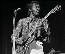  ??  ?? Chuck Berry scored his only number one with ‘My Ding-A-Ling’.