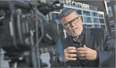  ?? PETER DEJONG/AP ?? Emile Ratelband, 69, answers questions Thursday in Utrecht, Netherland­s. He is expected to find out in a month whether a court will allow him to change his age to 49.