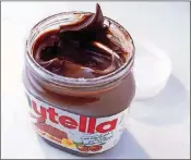  ?? PHOTO COURTESY OF ISTOCK ?? Nutella has a new recipe, and people online are very unhappy. The hashtag #NutellaGat­e was spawned.