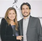  ??  ?? Mónica Navarrete y Juan Sergio Balcar.