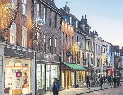  ?? ?? Chichester was the top UK city in a national competitio­n