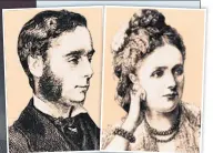  ??  ?? COLD CASE Charles Bravo, who died in 1876, and his widow Florence