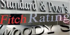  ??  ?? Moody’s, S&P και Fitch κυριαρχούν στην αγορά αξιολόγηση­ς, κάτι που κάνει περισσότερ­ο επιτακτική από ποτέ την ανάγκη ανάλυσης του σκεπτικού των αποφάσεών τους.