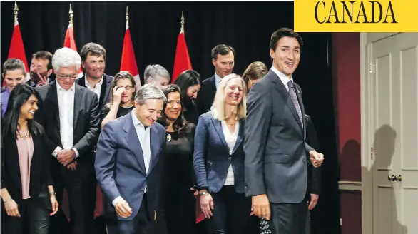  ?? JEFF MCINTOSH / THE CANADIAN PRESS ?? Prime Minister Justin Trudeau has always maintained that the trip to the Aga Khan’s island was a family vacation and was not connected to his official duties.