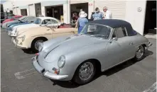  ??  ?? Far left: A visit to Nicolas Hunziker’s studio showed his art, along with two of his project cars – a Beck Spyder and a 911T
Left: Fans of 356s shouldn’t miss Klasse 356, the wellknown specialist of the model, located in Torrance