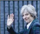  ?? AFP DANIEL LEAL-OLIVAS/AFP ?? British Prime Minister Theresa May.
