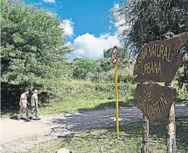  ?? (LA VOZ) ?? Pulmón verde. La reserva municipal tiene 115 hectáreas y posee un gran valor de resguardo de la biodiversi­dad.