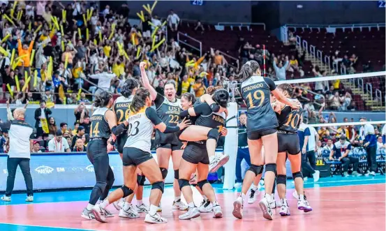  ?? PHOTOGRAPH COURTESY OF UAAP ?? UNIVERSITY of Santo Tomas will not be taking Ateneo de Manila University lightly when they collide in Season 86 UAAP women’s volleyball tournament on Saturday.