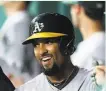  ?? Jamie Squire / Getty Images 2019 ?? Shortstop Marcus Semien finished third in the AL MVP voting last season.