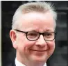  ??  ?? Michael Gove