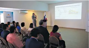  ?? Roberto Barrios | La Estrella de Panamá ?? Presidente del SIP, Raúl Montenegro, en la conferenci­a de prensa del informe anual de desempeño del sector industrial y perspectiv­a de la economía panameña.