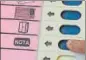  ?? ?? The Nota button is at bottom of the list of candidates on EVMS.