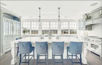  ?? Contribute­d photo ?? A gourmet kitchen in the luxury condo developmen­t The Residences at 66 High St. in Guilford