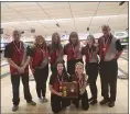  ?? SUBMITTED ?? The Mentor girls bowling team won the Division I district championsh­ip on Feb. 22 in Warren.