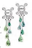  ??  ?? Robinets earrings