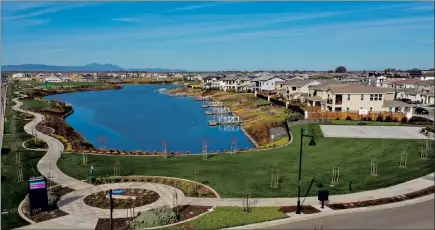  ??  ?? River Islands in Lathrop is now the top-selling master-planned community in Northern California.