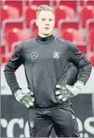  ?? FOTO: EFE ?? Ter Stegen será el muro de Alemania