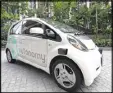  ?? YONG TECK LIM / ASSOCIATED PRESS ?? An autonomous vehicle awaits a test drive in Singapore.