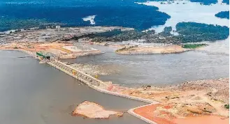  ?? ROBERTO STUCKERT FILHO/PR-5/5/2016 ?? Foco. Belo Monte, uma das hidrelétri­cas que puderam vender mais energia que produziram