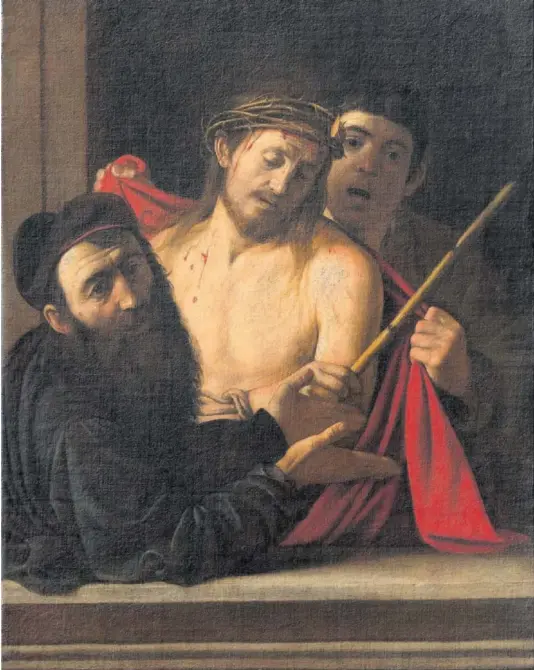  ?? EFE ?? El Ecce Homo de Caravaggio.