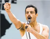  ?? ALEX BAILEY/TWENTIETH CENTURY FOX ?? Golden Globe winners ‘Bohemian Rhapsody’ and star Rami Malek will likely both be nominated.