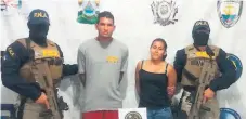  ??  ?? PENAL. Delmer Alvarado y Silvia Ramos están presos en Tela