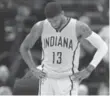  ?? MICHAEL CONROY/THE ASSOCIATED PRESS ?? Paul George is the leading scorer of 2016 playoffs, but says he needs to trust his Pacers teammates more.