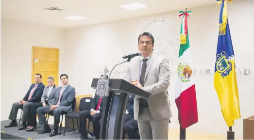 ??  ?? ACTUALIZAC­IÓN. El Gobierno de Jalisco se integró a la implementa­ción de nuevo Modelo de Justicia de manera rápida e eficiente.