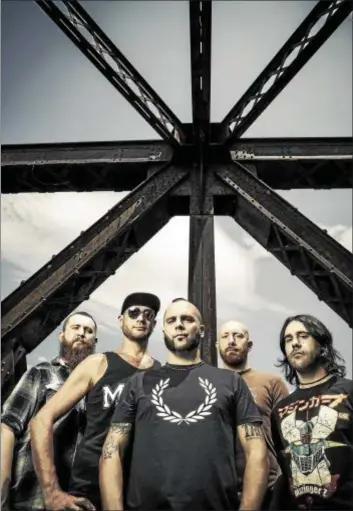  ?? ROADRUNNER RECORDS ?? Killswitch Engage’s most recent album is 2016’s “Incarnate,” but the heavy act hopes to have a new effort out later this year.