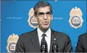  ?? ANDREW HARNIK/AP 2019 ?? Many field agents complained that Uttam Dhillon, a former federal prosecutor, was more of a bureaucrat than a leader. His replacemen­t is a close aide of the attorney general.