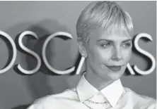  ?? REUTERS ?? Charlize Theron, shown in a file photo, is leading a charge to provide support to victims of domestic violence.