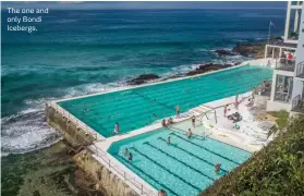  ??  ?? The one and only Bondi Icebergs.