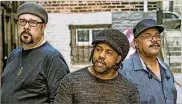  ??  ?? Victor Wooten (center) will work with students and present a public concert with his trio during Weekend of Jazz at Beavercree­k High School Thursday through Saturday, March 1-3.