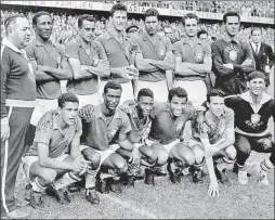  ?? GETTY ?? ▪ With the likes of Garrincha, Didi, Vava, Nilton Santos, Djalma Santos among others, Pele feels the 1958 World Cupwinning team was the best he was part of during his illustriou­s career.