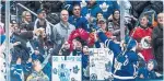  ??  ?? The Leafs believe they can safely return to full capacity at Scotiabank Arena by the end of the year.