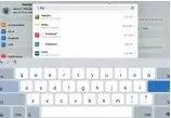  ??  ?? Want to know how much space an app is occupying? You can now search iPad storage.