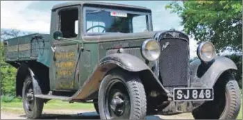  ?? Photograph: H&H Classics ?? The 1935 Austin pick-up bears the Brodick credential­s of the original.