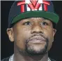  ??  ?? Floyd Mayweather