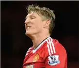  ?? FOTO: EPA/PETER POWELL ?? Bastian Schweinste­iger har en monsterlön i Manchester United.