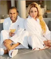  ??  ?? Media personalit­y Khanyi Mbau is seemingly dating Kudzai Terrence Mushonga, an alleged fugitive