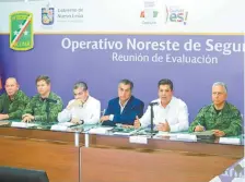 ??  ?? Durante la reunión de gobernador­es, Francisco García Cabeza de Vaca dijo que se atenderá informació­n más allá de los límites de las entidades.